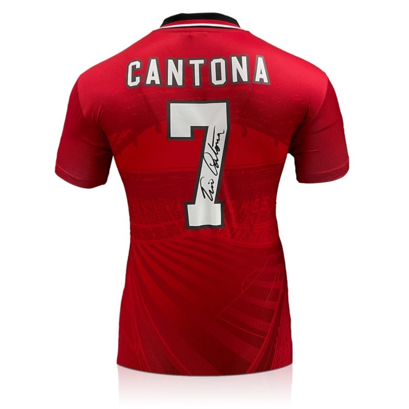 Eric Cantona 1996 Signed Manchester United Shirt