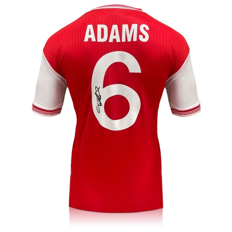 Tony Adams 1985 Signed Arsenal Shirt