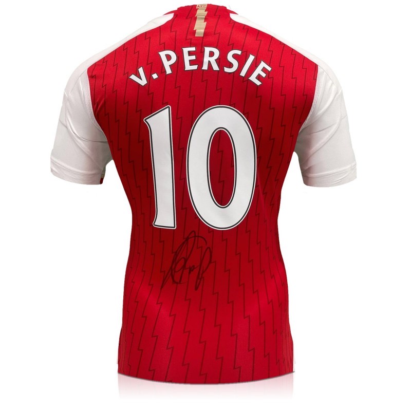 Robin van Persie 2023/24 Signed Arsenal Shirt