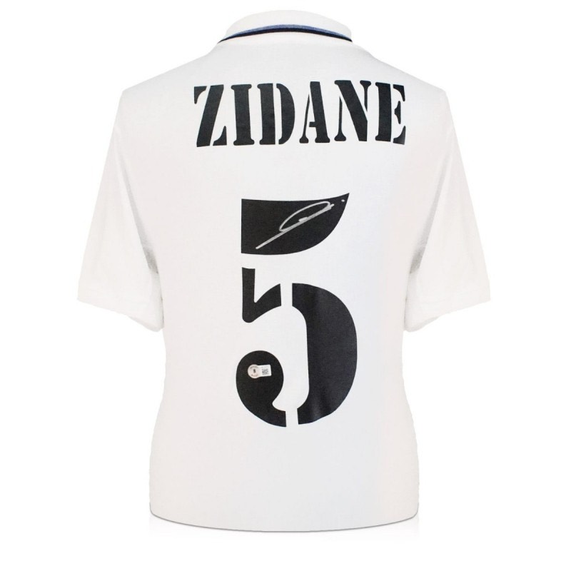 Zinédine Zidane 2022/23 Signed Real Madrid Shirt